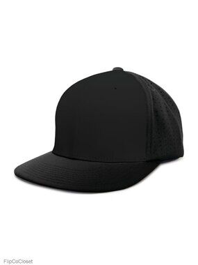 F3 Performance Baseball Cap - Moisture Wicking Fitted Pull-On